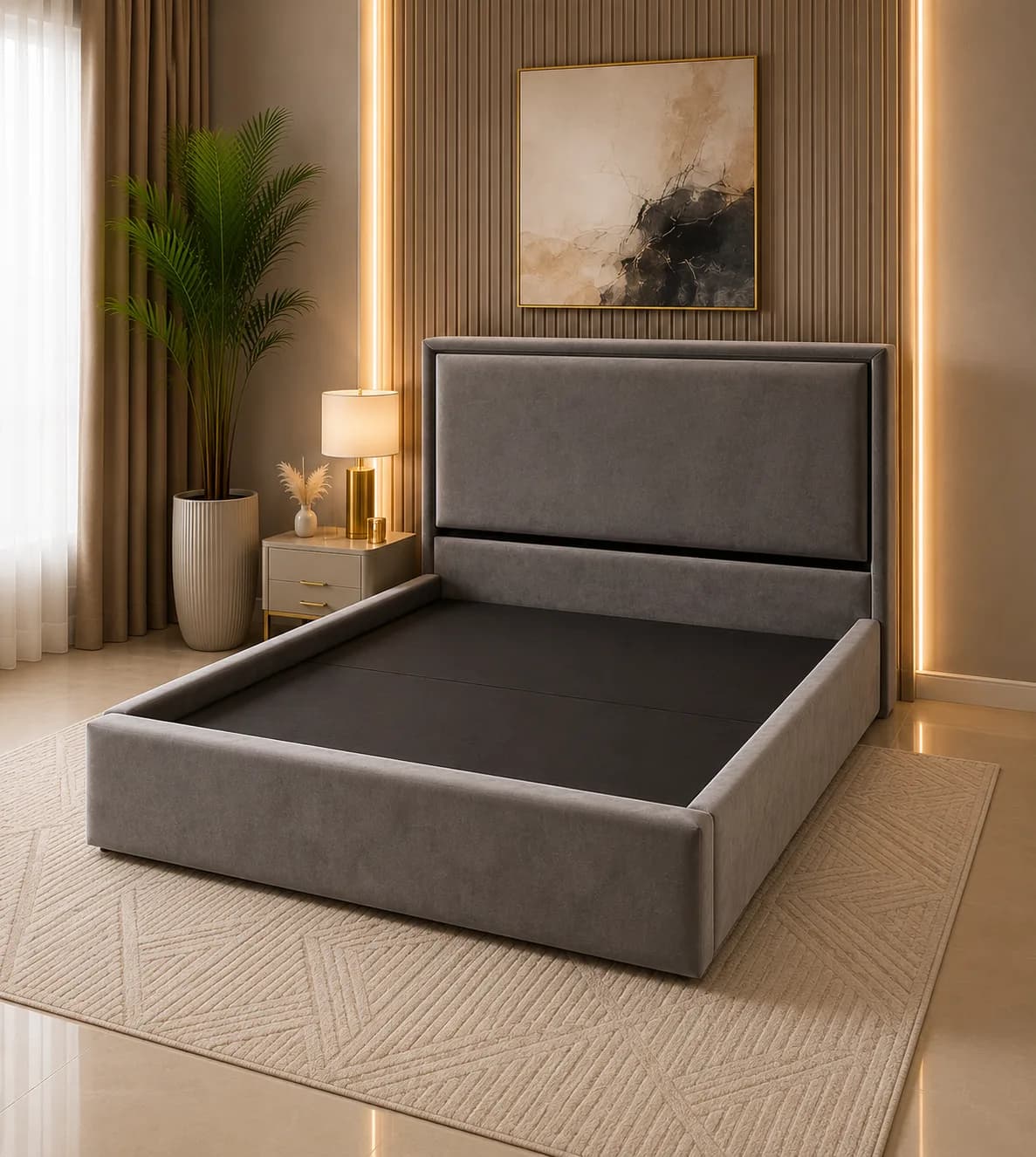 Aspen Panel Bed Frame
