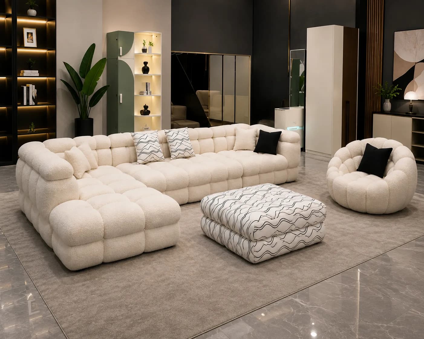 Cloud Modular Sofa Set