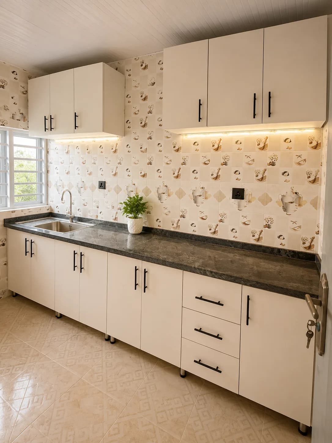 Classic Harmony Modular Kitchen