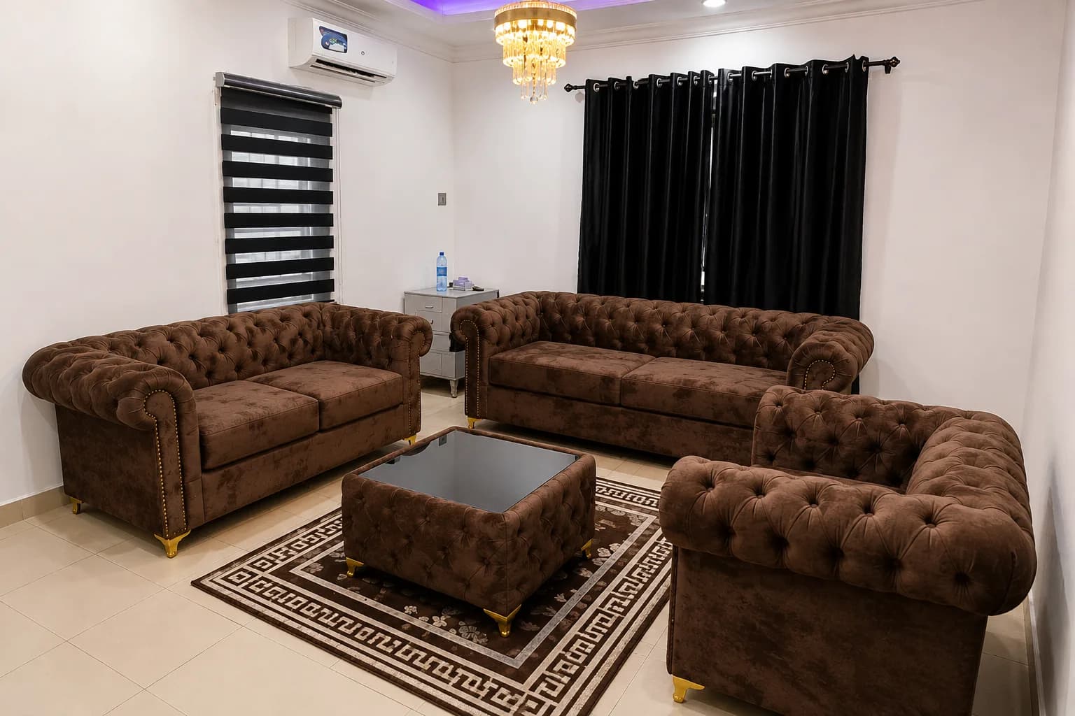 Chesterfield Luxe Living Room Set